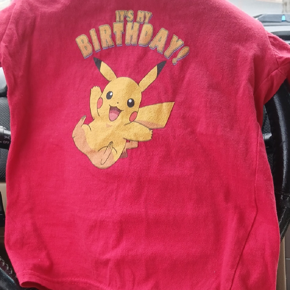 FUN! Pokemon Birthday Tshirt, 3/$15